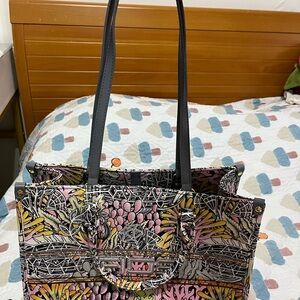 Multicolor Designer Tote Bag